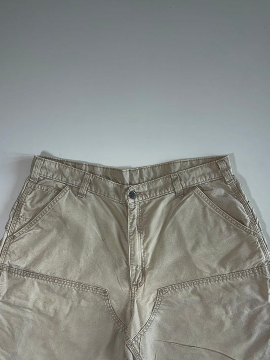 Carhartt Tan Double-Knee Work Shorts (W:37|L:21)