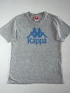 Kappa Big Logo Tee  Heather Grey/Blue (L)