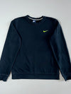 Nike Swoosh Crewneck Sweatshirt – Black (M)