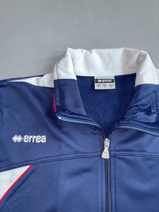 Errea Track Jacket | Navy White Red | Vintage Sport (M)