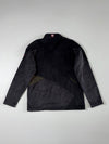 Black Yak Extreme Peak Embossed Patchwork Half-Zip Fleece – Black (S)