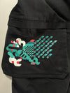 Adidas Cargo Pocket Black Tapered Joggers (W:29) (L:37)