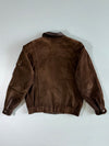 Munper Spain Two-Tone Suede Bomber Jacket (2XL)