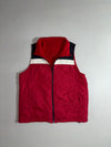 NBA | Red Navy Reversible Fleece Puffer Vest (S/M)