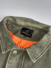 Vintage Military Style Bomber Jacket (M)