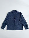Columbia Fleece Button-Up Shirt Jacket – Navy (XL)
