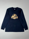 Jurassic Park | Navy Gold Logo Long-sleeve (XL)