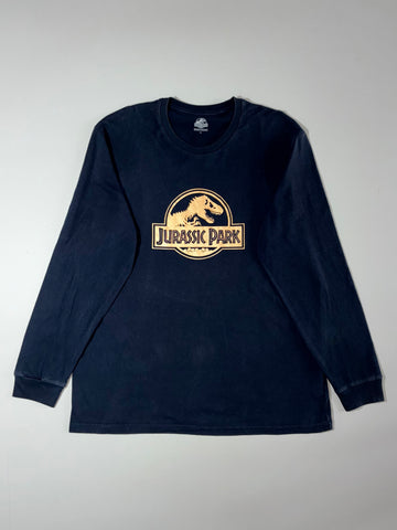 Jurassic Park | Navy Gold Logo Long-sleeve (XL)