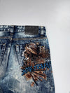 Big Train Japanese Skull Denim Jeans (W:34 |L:42)