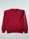 Polo Ralph Lauren Red V-Neck Sweater (S)