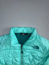 The North Face Reversible Quilted Puffer Jacket reversible Mint & Teal Green (WOMENS) (M)