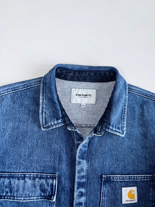 Vintage Carhartt Original Denim Salinac Shirt JAC (XL)