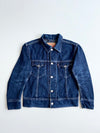 Levi's Lot 70901 Dark Indigo Denim Trucker Jacket – Western Flap Pockets (S)