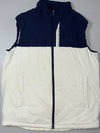 Adidas Colorblock Puffer Vest – Navy/Cream (M)