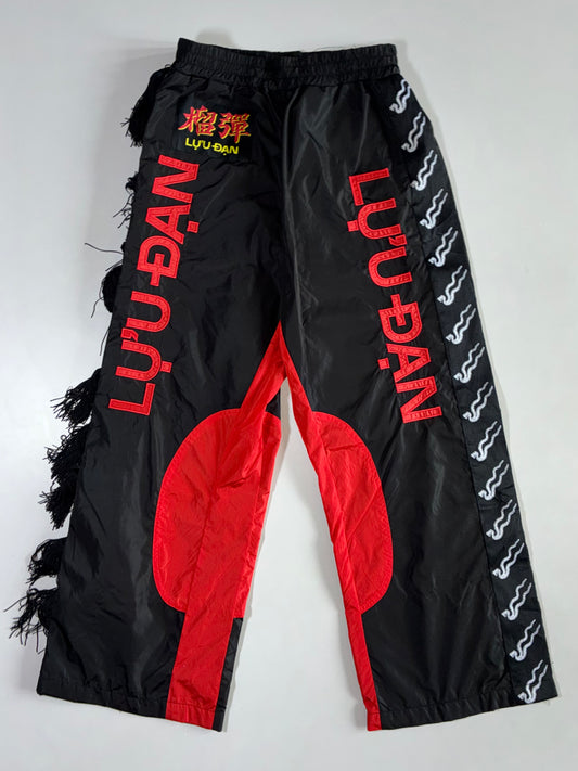 Lưu Đạn Graphic Fringe Track Pants Elastic (W:28|L:39)