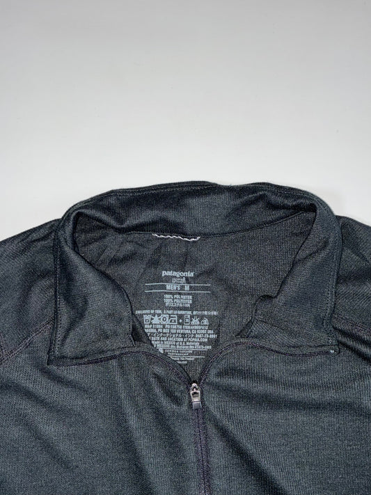 Patagonia Capilene 2 Lightweight Quarter-Zip Top – Black (M/L)