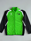 Erima Green Track Jacket | Full Zip Training Sportswear (XL)
