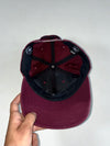 MLB New York Yankees Maroon Embroidered Logo Cap (Adjustable)