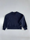 Adidas | 3-Stripe Boxy Crewneck Sweatshirt | Navy Women’s (M)