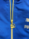 Puma T7 Archive Logo Track Jacket – Royal Blue/Yellow (S)