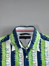 Tommy Hilfiger Logo Stripe Shirt (L)