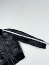 Vintage Conbipel Black Leather Bomber Jacket (S)