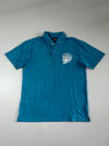 Oniarri Embroidered Oni Mask Polo – Teal (L)
