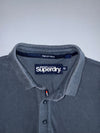 Superdry “The City Polo” (Charcoal) (L)