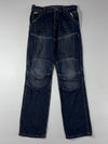 Workers  Panelled Riding Denim Jeans knee Paded (W:33) (L:45)