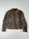 Torque Originals Handcrafted  Denim Jacket – Brown  (M)