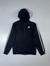 Nike Taped Sleeve Zip-Up Hoodie Black (S)