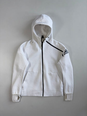 Adidas Z.N.E. White Full Zip Hoodie(S)