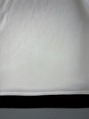 Adidas Climalite 3-Stripe Long Sleeve Football Training Top — White/Black (S/M)
