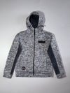 Bang Bang Jeans Grey Knit Fleece Zip Hoodie – (L)