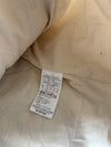 Black Yak Cream Sherpa Fleece Zip Jacket with Navy Trim (L)