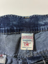 True Religion Acid Wash Big Stitch Jeans  (W:33) (L:45)