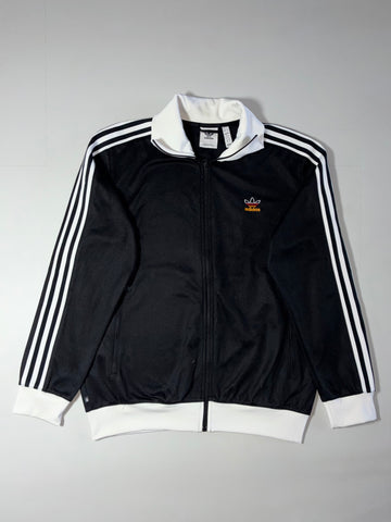 Adidas Originals Firebird Track Jacket Black White  (L)