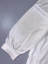 Nike White Full-Zip Windbreaker Hoodie (M)