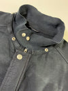 C.P. Company Black Snap Zip Jacket – Knit Collar (XL)
