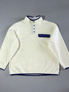 Lonsdale London Cream Snap-Button Fleece Pullover (XL)