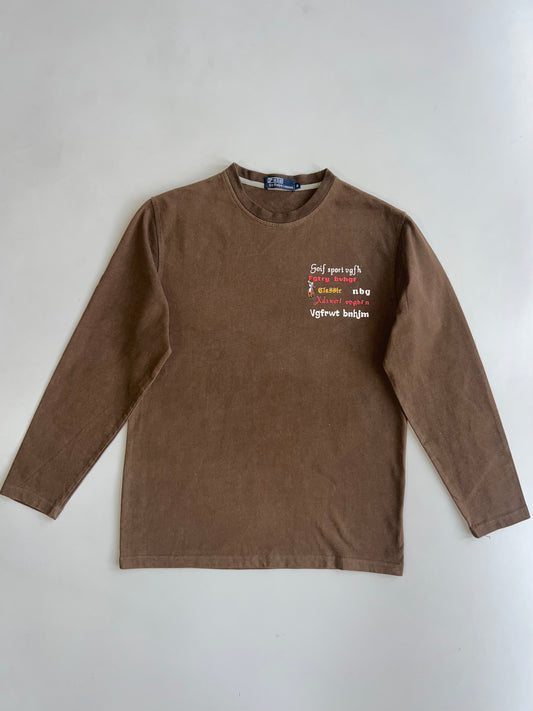 Polo Ralph Lauren Original Premium Full Sleeve T-Shirt (M)