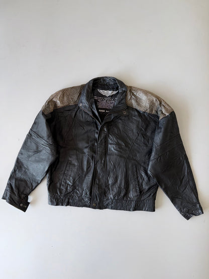 !                    RD Motercycle Rider Original Leather Jacket (XL)