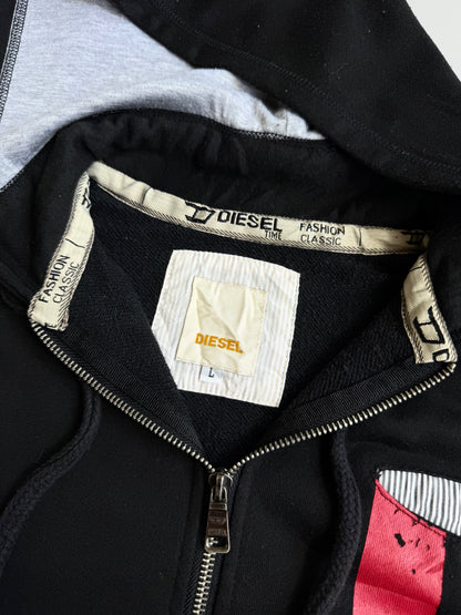 !        Vintage Diesel (RARE) Double Zipper Jacket (M)