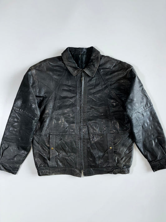 Premium Original Pure Leather Jacket (XL)