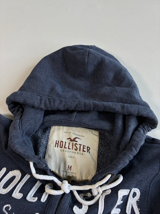 Hollister “Surf Classic 1922” Navy Zip(M)