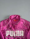 Puma Pink Metallic Racing Jacket  (S)