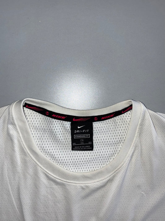 Nike Dri-FIT “Just Do It” White Training Tee (2XL)