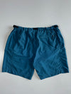 Patagonia Steel Blue Belted Shorts Elastic (W:36|L:14)