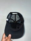 Carhartt Black Canvas Mesh-Back Trucker Cap – Minimal Blank Front (Adjustable)