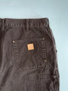 Vintage Carhartt B136 Dark Brown Double Knee Loose Original Fit Carpenter Pants (W:34 |L:42)
